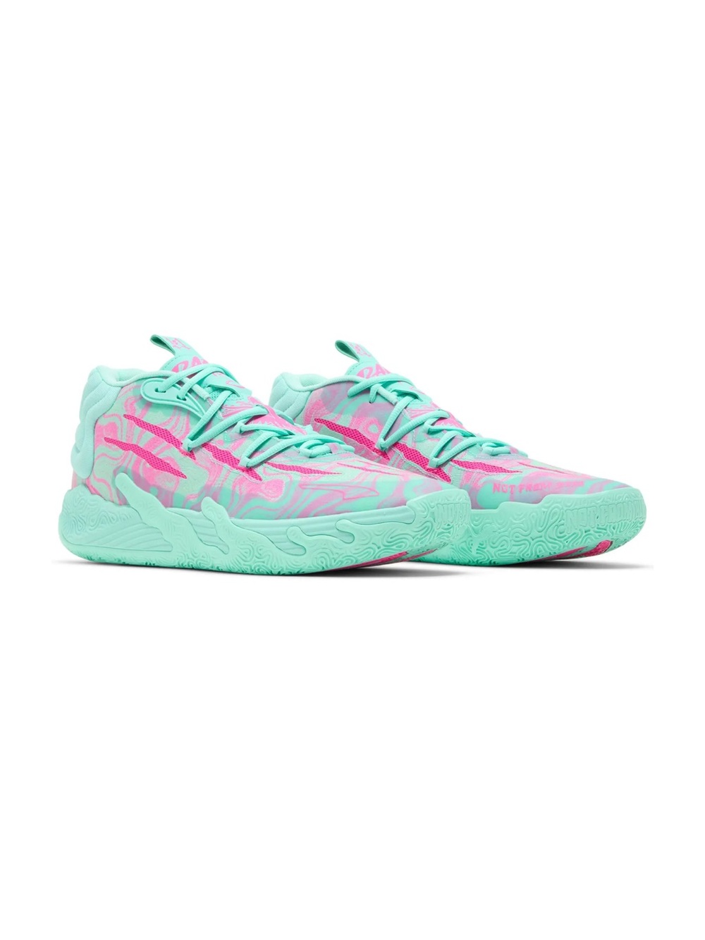 🔥 Authentic Brand New PUMA X LaMello Ball MB .03 Miami Women 7.5 or Youth 6 NIB